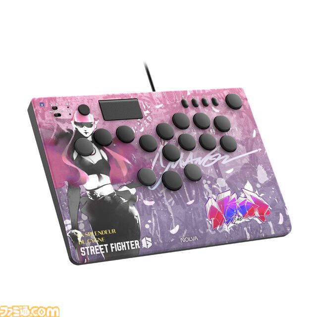 【スト6】キャラがダイナミックにデザインされたPS5・PC向けレバーレスコントローラーがホリより発売。ルークやキャミィ、春麗など全10キャラがラインアップ