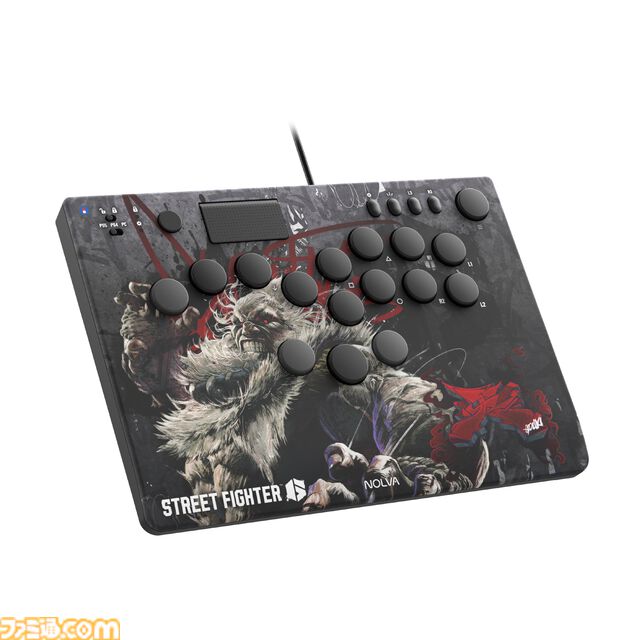 【スト6】キャラがダイナミックにデザインされたPS5・PC向けレバーレスコントローラーがホリより発売。ルークやキャミィ、春麗など全10キャラがラインアップ