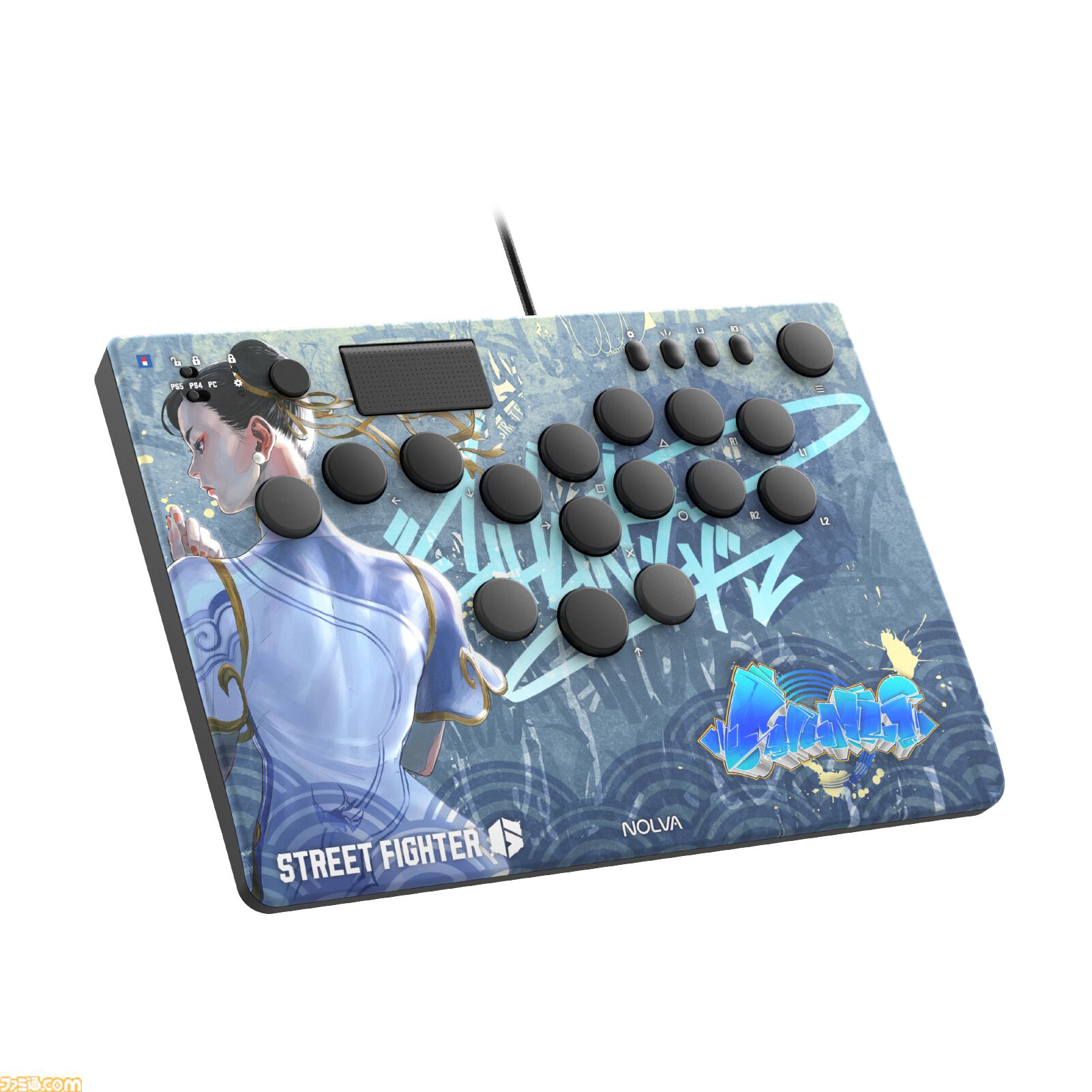 【スト6】キャラがダイナミックにデザインされたPS5・PC向けレバーレスコントローラーがホリより発売。ルークやキャミィ、春麗など全10キャラがラインアップ