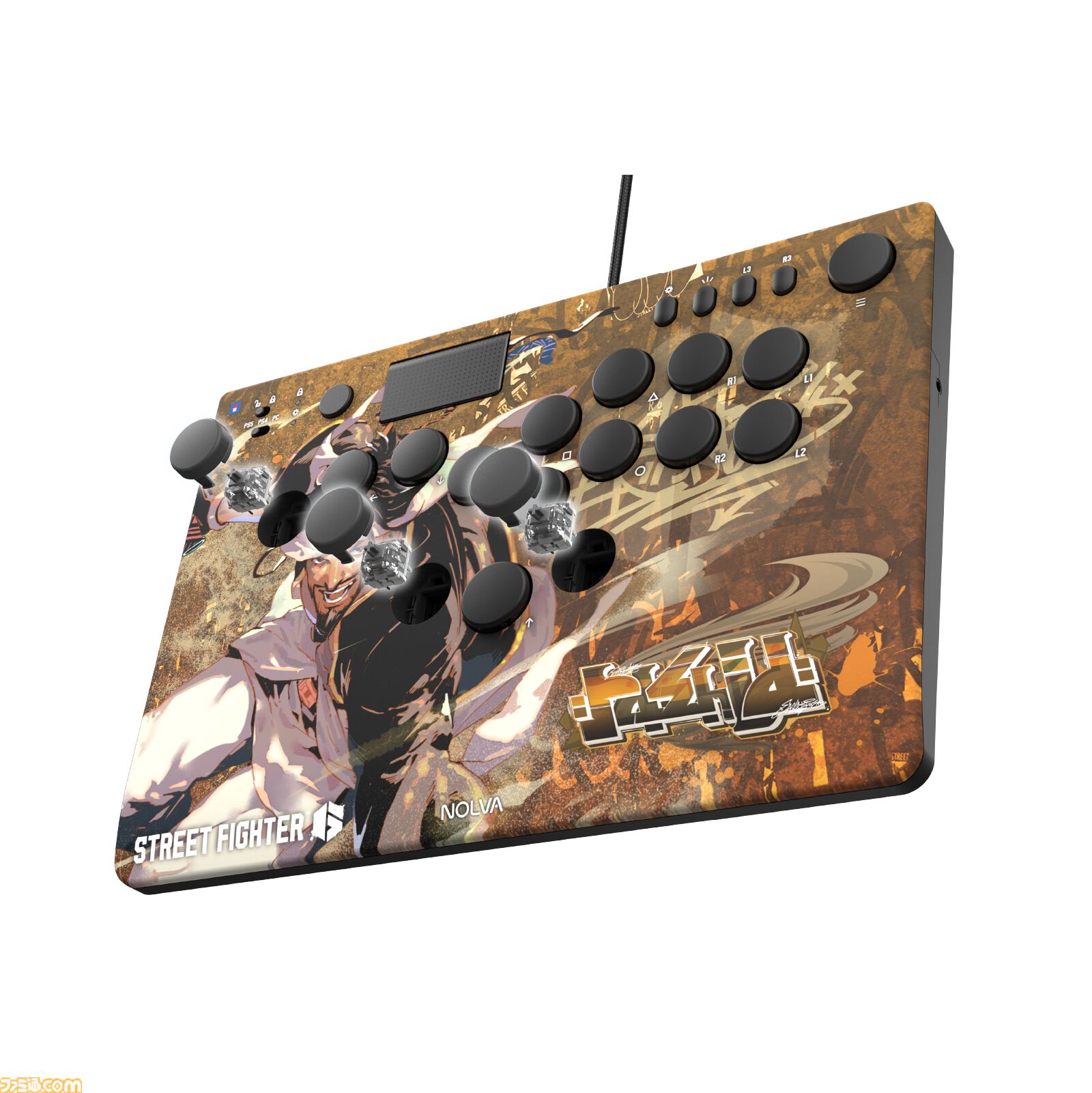【スト6】キャラがダイナミックにデザインされたPS5・PC向けレバーレスコントローラーがホリより発売。ルークやキャミィ、春麗など全10キャラがラインアップ