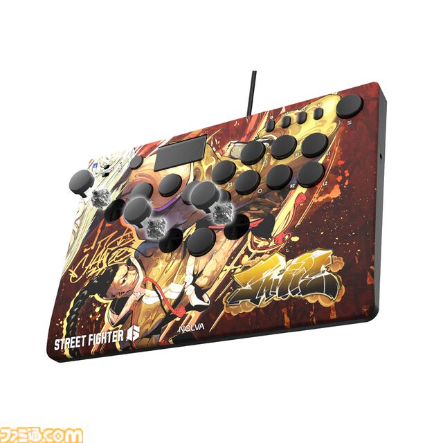 【スト6】キャラがダイナミックにデザインされたPS5・PC向けレバーレスコントローラーがホリより発売。ルークやキャミィ、春麗など全10キャラがラインアップ