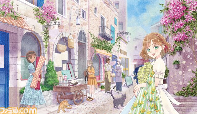 新作『マジカルクラフト 猫と魔法のドレス』はいろいろな“カワイイ”を詰め込んだドレス作り＆着せ替えゲーム。猫は17匹登場。内容深堀りインタビュー
