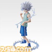 『ハンターハンター』ゴンさんの全長1メートルにおよぶフィギュアが登場。天を衝くような長い髪を再現。8月29日発売の一番くじのラストワン賞に