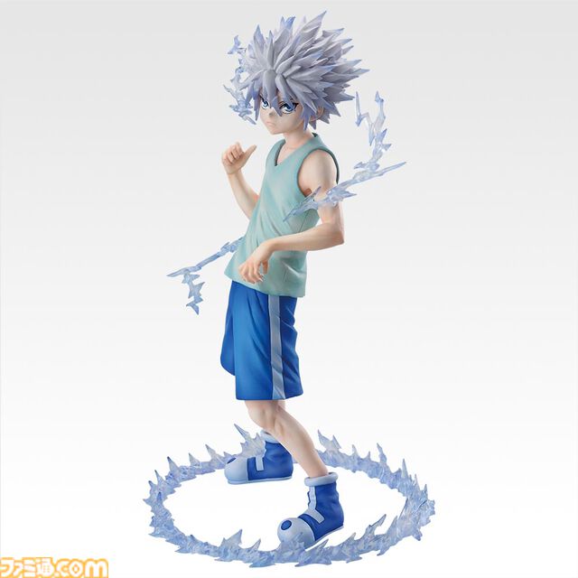 『ハンターハンター』ゴンさんの全長1メートルにおよぶフィギュアが登場。天を衝くような長い髪を再現。8月29日発売の一番くじのラストワン賞に