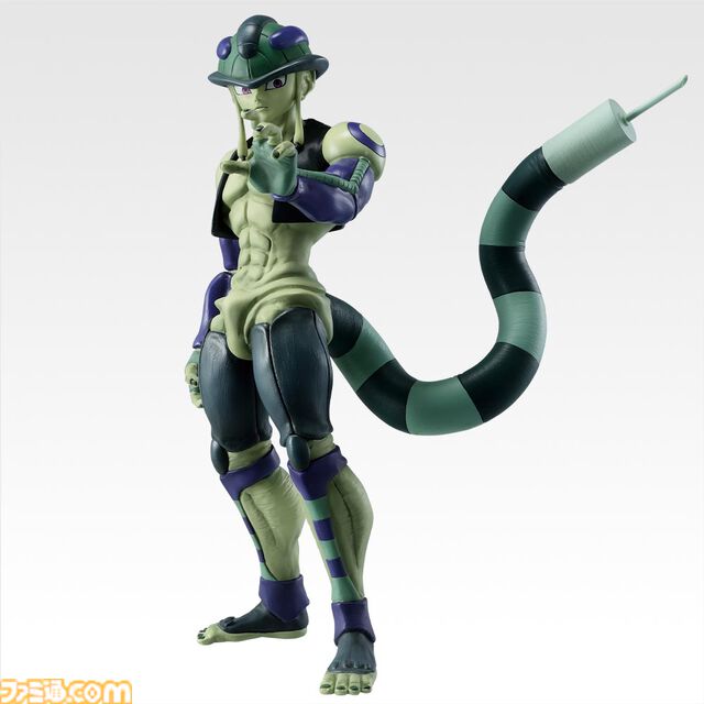 『ハンターハンター』ゴンさんの全長1メートルにおよぶフィギュアが登場。天を衝くような長い髪を再現。8月29日発売の一番くじのラストワン賞に