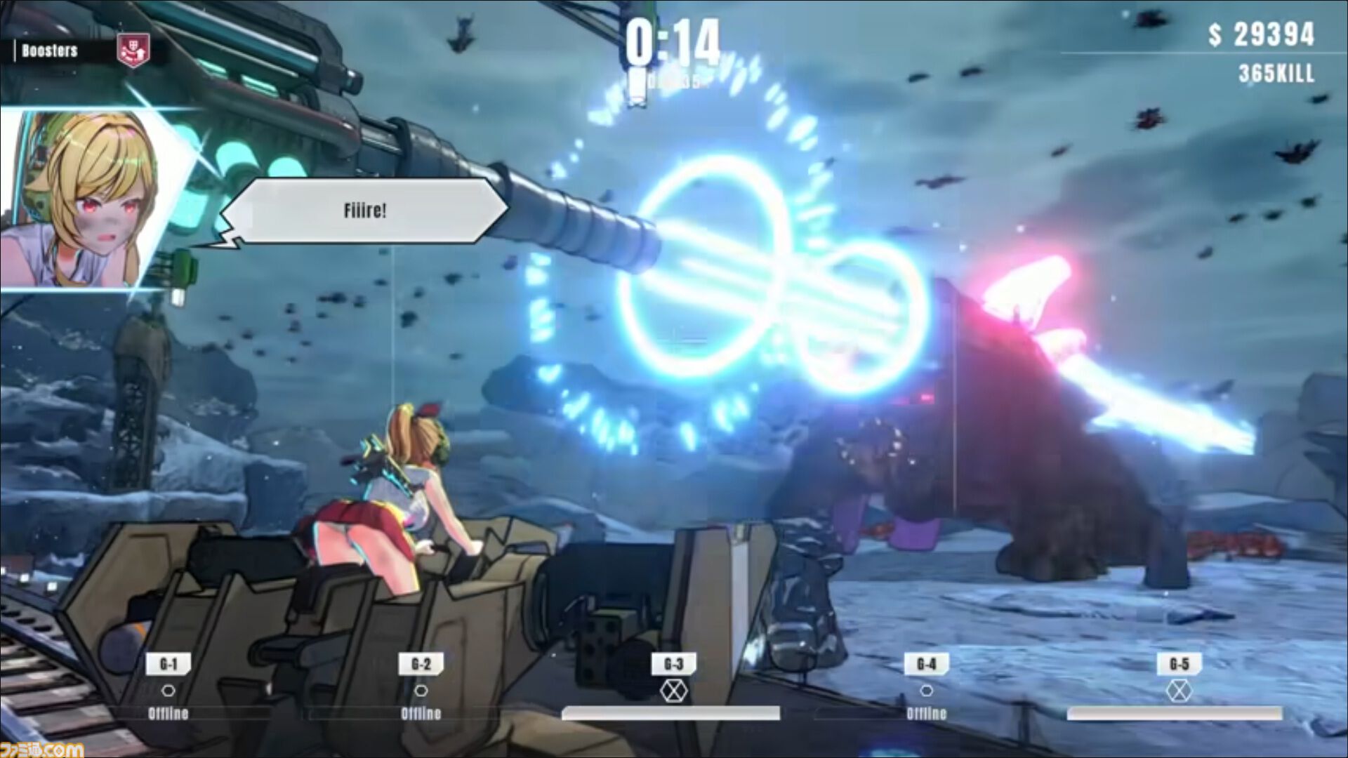 『タレットと少女』タレット乗り少女がエイリアンの大群を迎撃する防衛シューター、8月25日発売。ダメージを受けると衣服が破れるお色気要素も