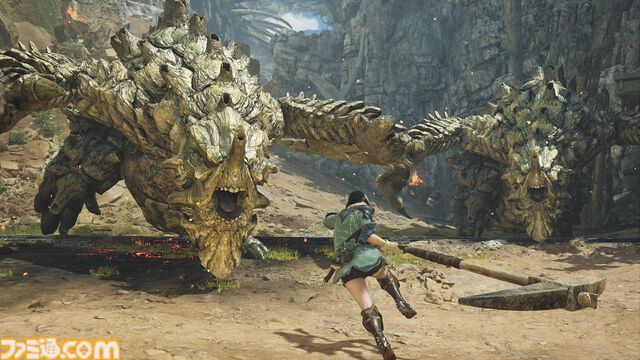 『モンハンワイルズ』でっかいピッケル太刀と片手剣が登場。新たなイベクエが8月20日配信。グラビモス2頭の狩猟