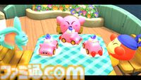 【カービィカフェ】『星のカービィ ディスカバリー』新メニュー登場。くるまほおばりケーキ“スターリーワールドVer.”が8月28日より提供開始