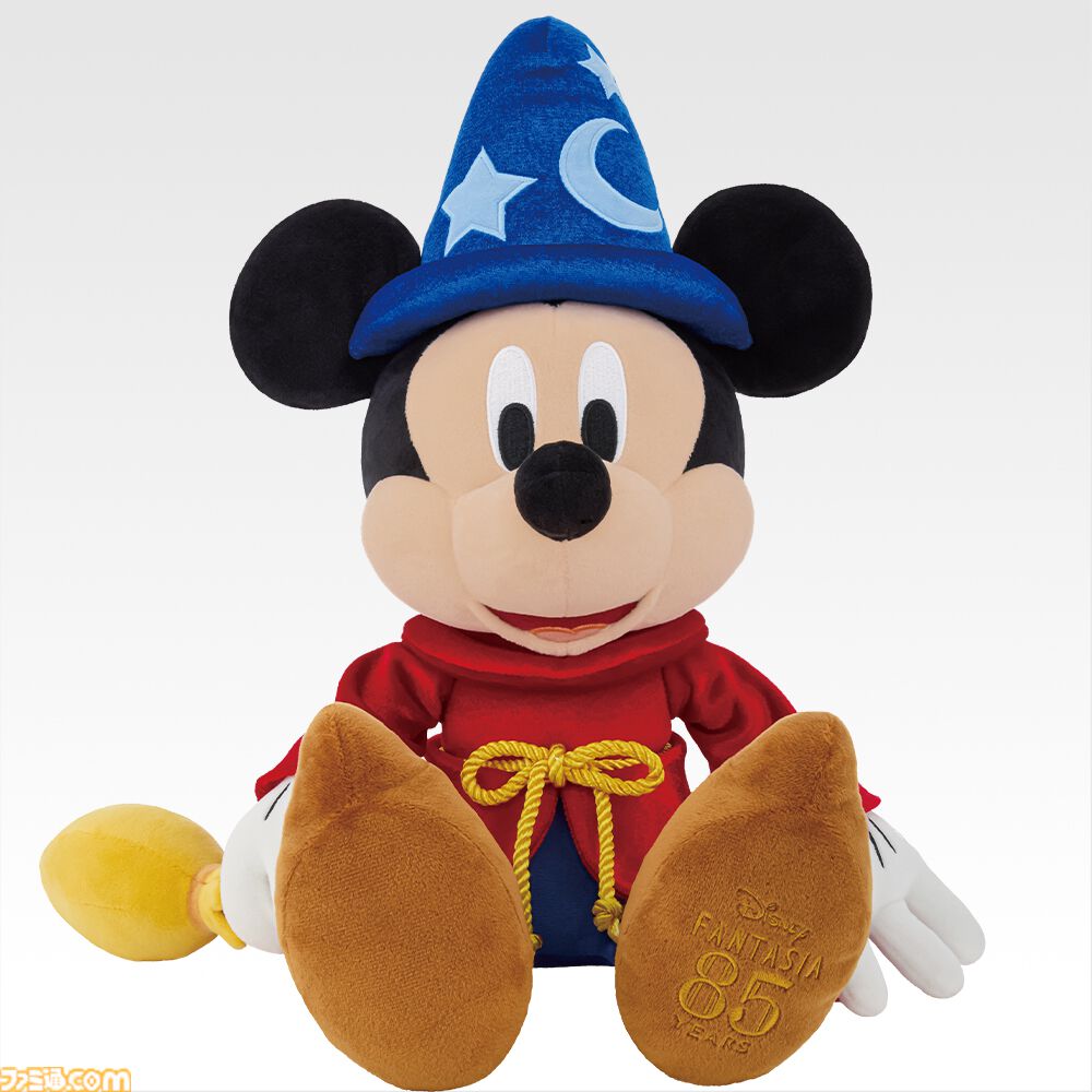 【レア美品】ディズニー　ミニー　ファンタジア　　魔法使い　約60㎝ Disney by Britto】ミッキー ファンタジア ミニフィギュア