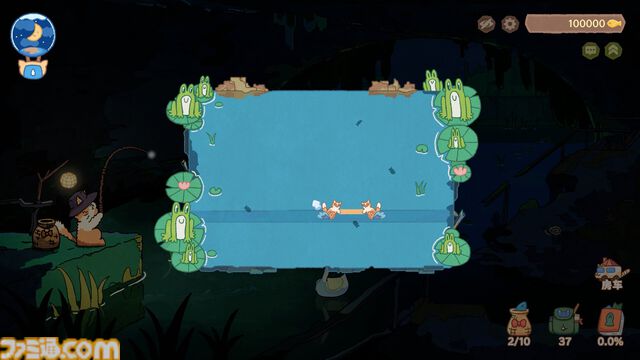 『ねこねこ釣り日記』デスクトップで奮闘するネコがかわいい放置系ゆる釣りゲーム。出会う仲間のお悩みを聞くストーリー要素も【8月8日発売】