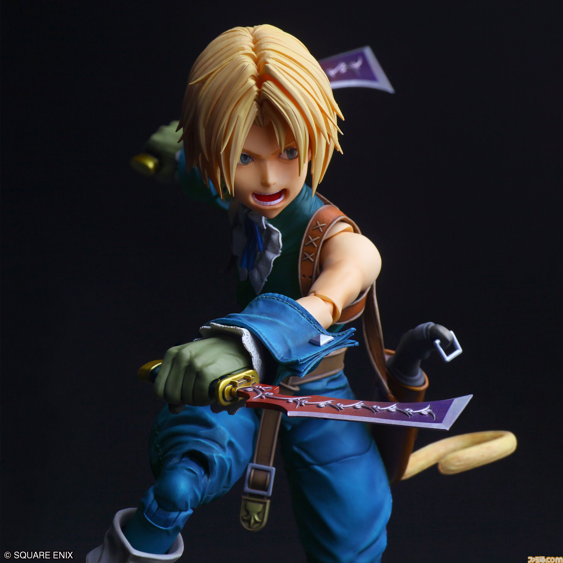 FF9 ジタン プレイアーツ 画像ページ (8/9) 『FF9』ジタンの“PLAY ARTS 真”フィギュアが