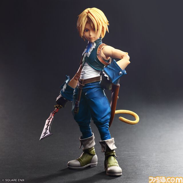 『FF9』ジタンの“PLAY ARTS 真”フィギュアが発売決定＆予約受付開始。メイジマッシャー、ダガー、戦闘中の表情を表現した顔パーツなどが付属。