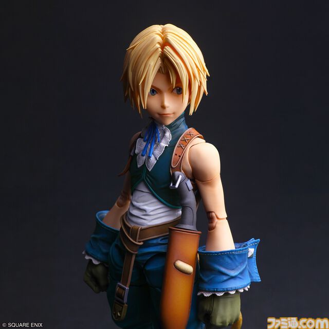 『FF9』ジタンの“PLAY ARTS 真”フィギュアが発売決定＆予約受付開始。メイジマッシャー、ダガー、戦闘中の表情を表現した顔パーツなどが付属。