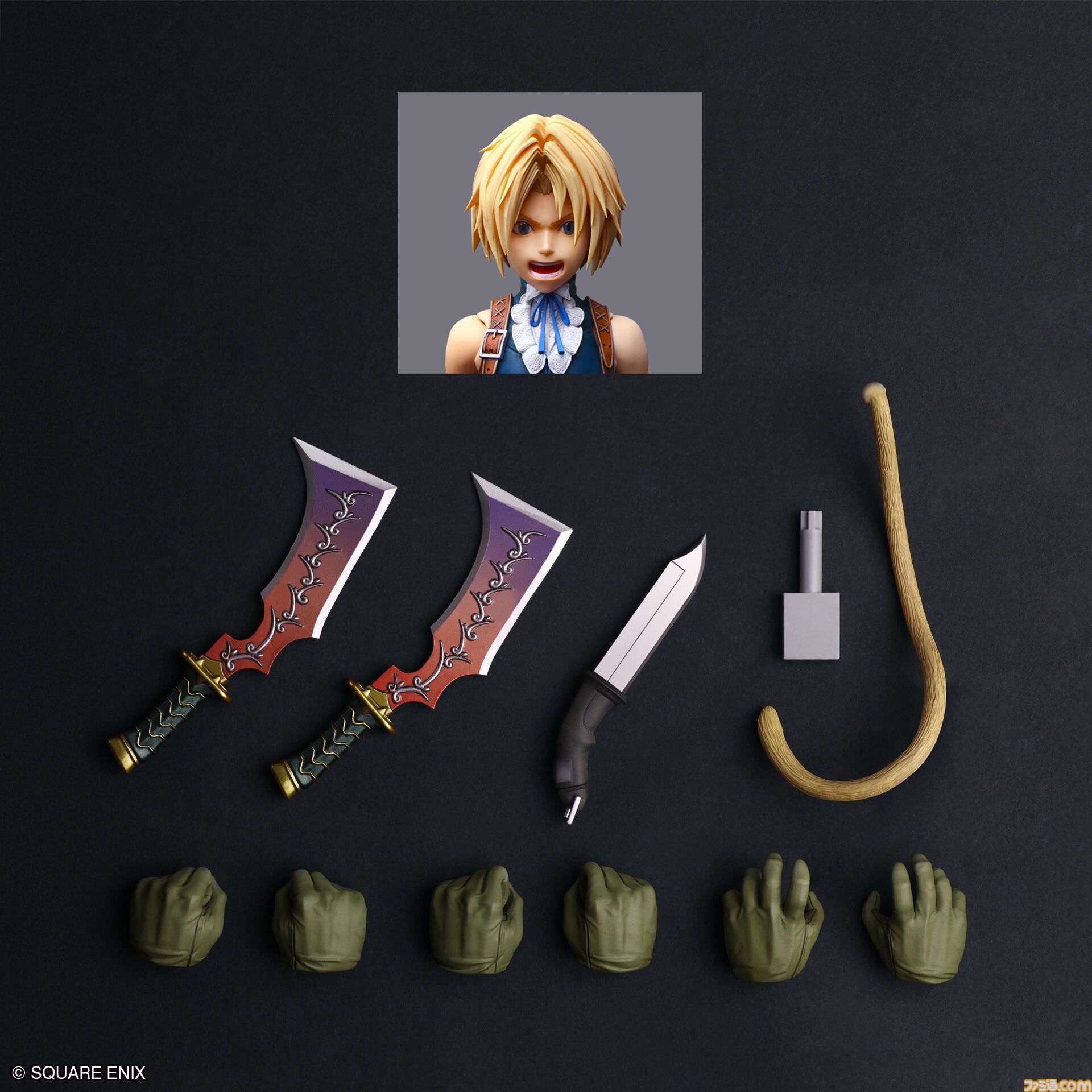 画像ページ (9/9) 『FF9』ジタンの“PLAY ARTS 真”フィギュアが