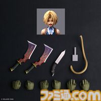 『FF9』ジタンの“PLAY ARTS 真”フィギュアが発売決定＆予約受付開始。メイジマッシャー、ダガー、戦闘中の表情を表現した顔パーツなどが付属。