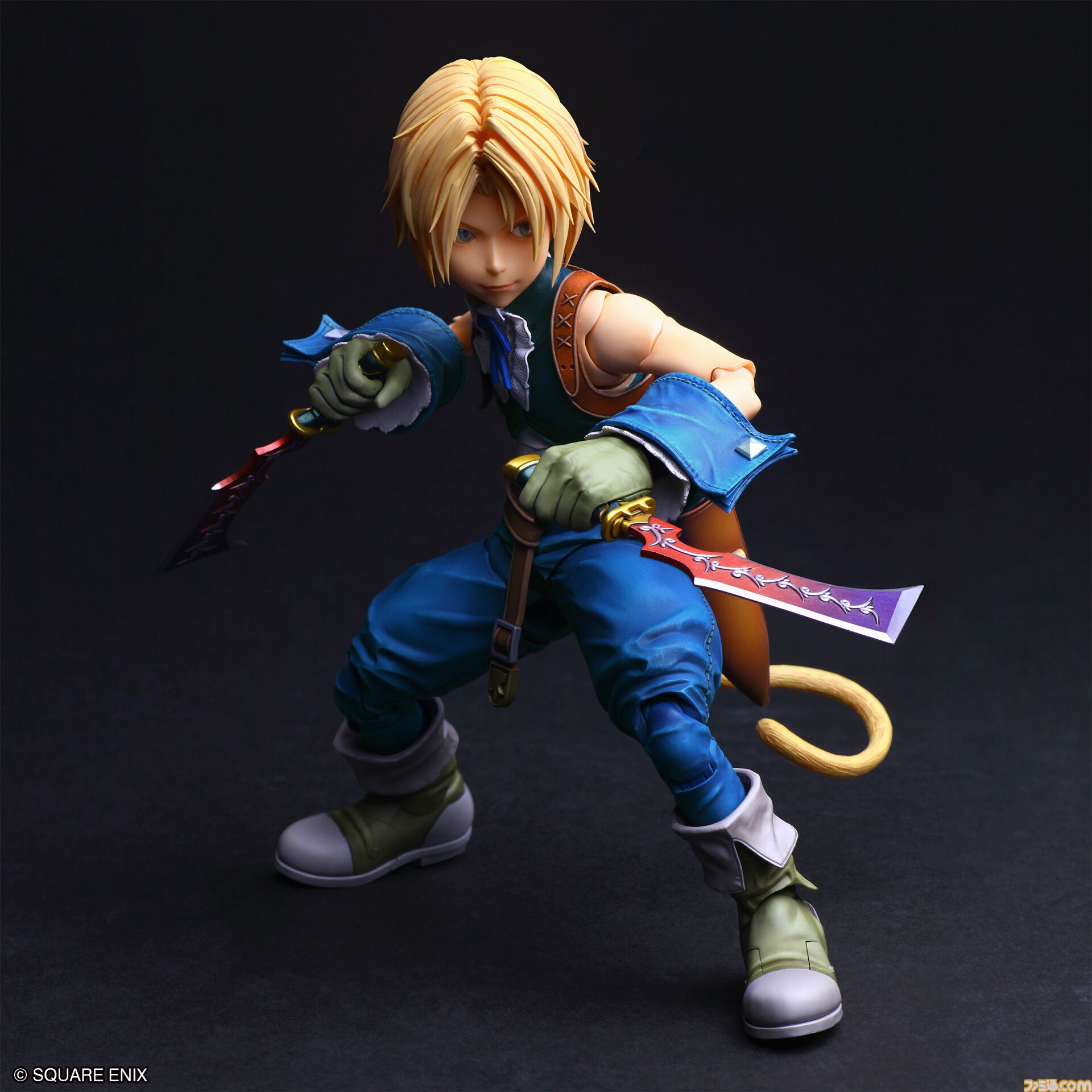 FF9 ジタン フィギュア 画像ページ (2/9) 『FF9』ジタンの“PLAY ARTS 真”フィギュアが