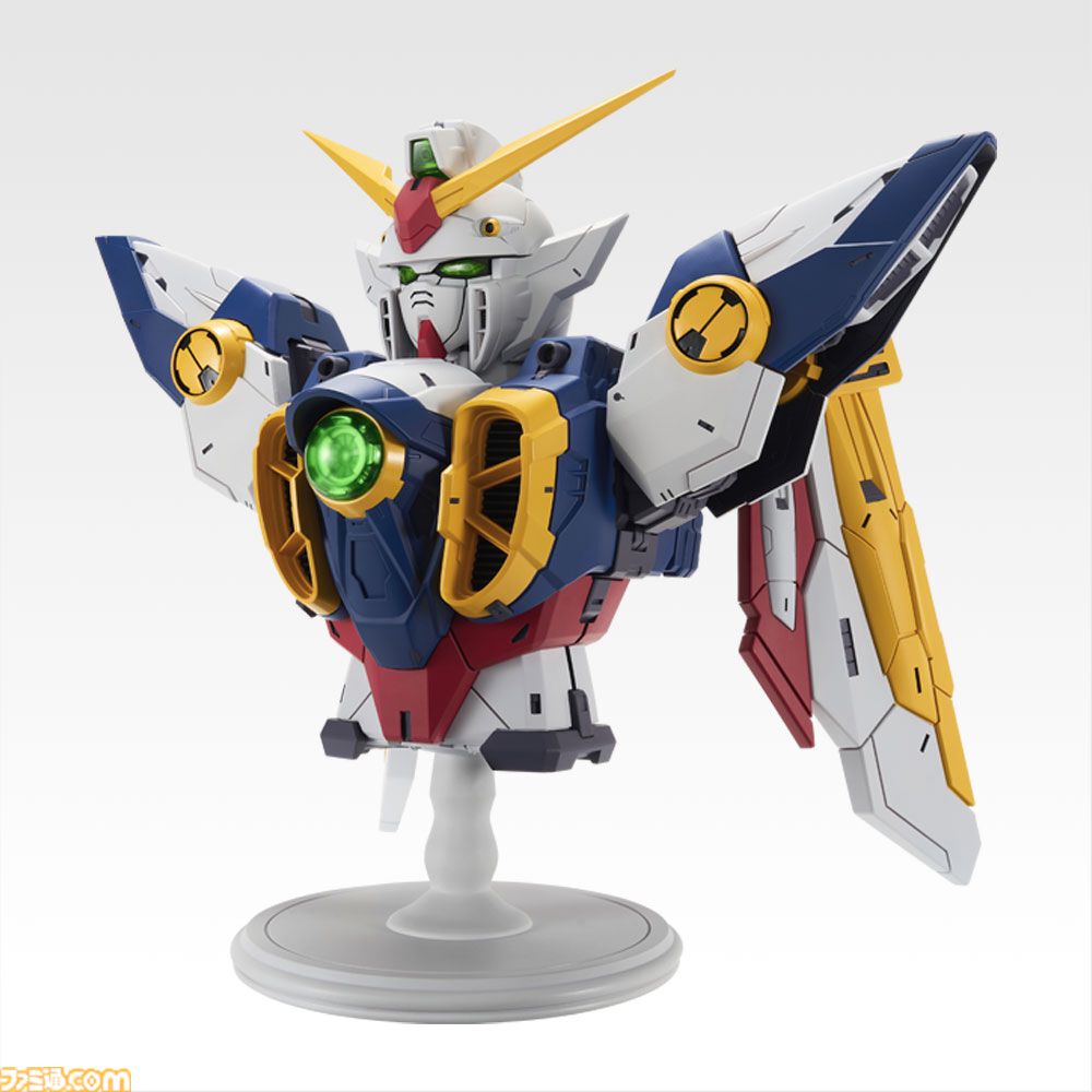 ガンダムW』ウイング、ウイングゼロが超精巧な胸像に。ヒイロの
