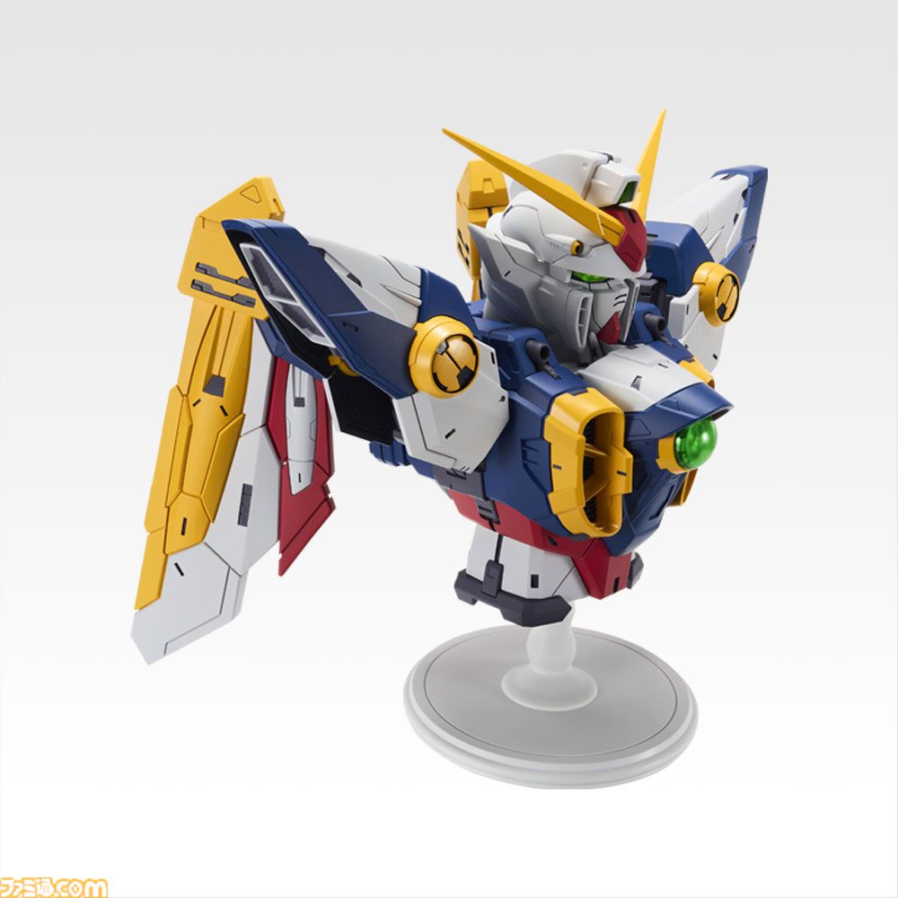 ガンダムW』ウイング、ウイングゼロが超精巧な胸像に。ヒイロの
