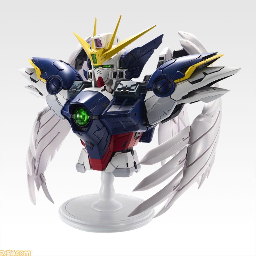 ガンダムW』ウイング、ウイングゼロが超精巧な胸像に。ヒイロの