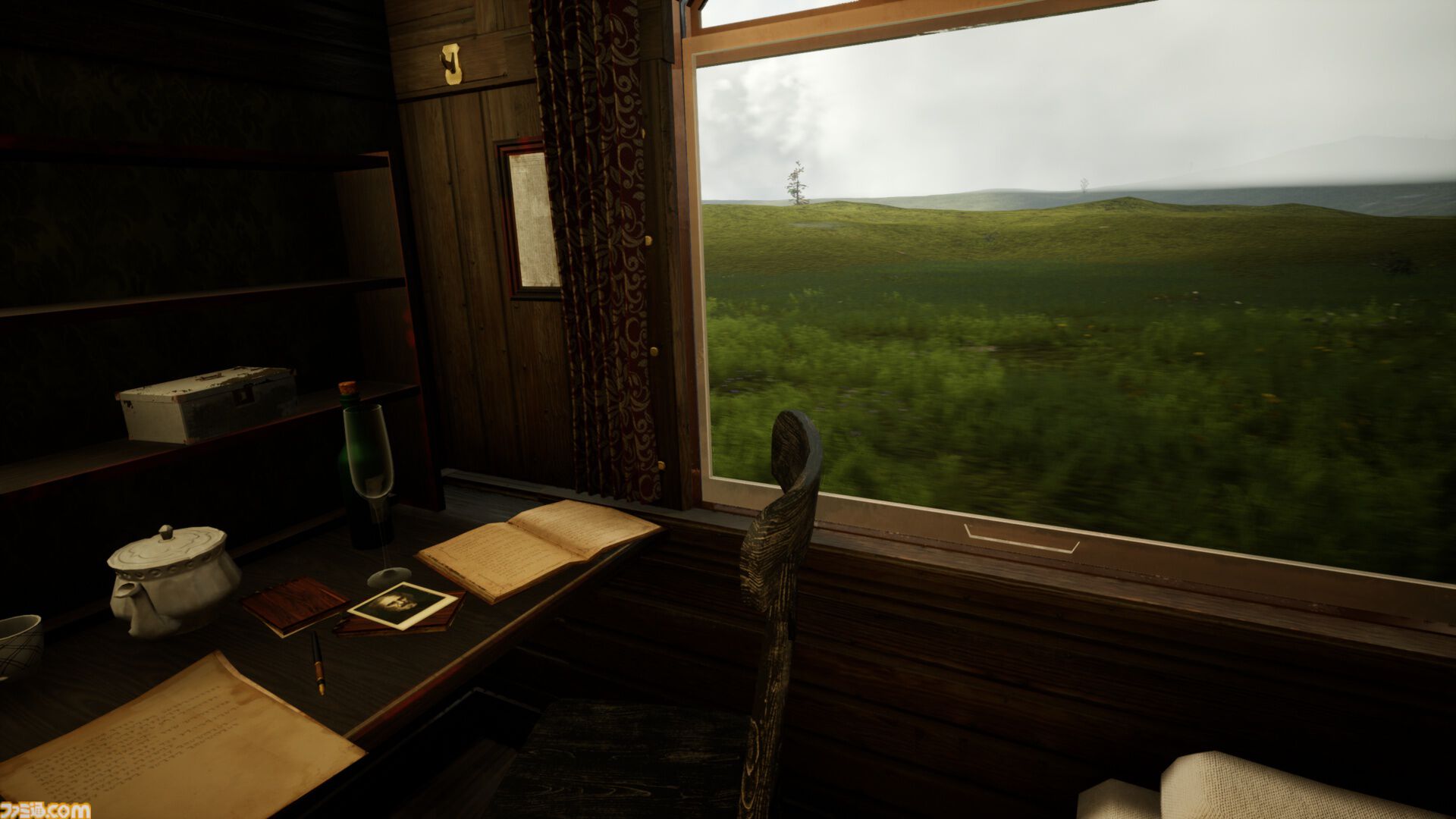 『FARAWAY TRAIN 最涯(さいはて)の列車』永遠に走る列車で世界崩壊に導いた廃帝の人生を追うアドベンチャーゲーム。PS5、Xbox Series X|S版が2025年発売