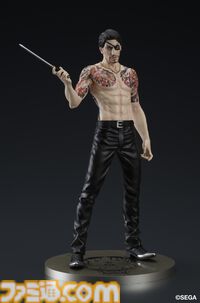 『龍が如く』冴島大河の刺青姿がスタチューフィギュアに。2026年1月に発売、本日（8/8）より予約開始。激昂した表情や虎と笹の刺青を再現