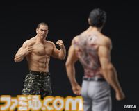 『龍が如く』冴島大河の刺青姿がスタチューフィギュアに。2026年1月に発売、本日（8/8）より予約開始。激昂した表情や虎と笹の刺青を再現