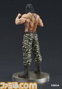 『龍が如く』冴島大河の刺青姿がスタチューフィギュアに。2026年1月に発売、本日（8/8）より予約開始。激昂した表情や虎と笹の刺青を再現