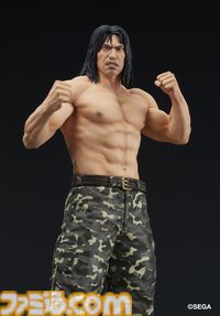 『龍が如く』冴島大河の刺青姿がスタチューフィギュアに。2026年1月に発売、本日（8/8）より予約開始。激昂した表情や虎と笹の刺青を再現