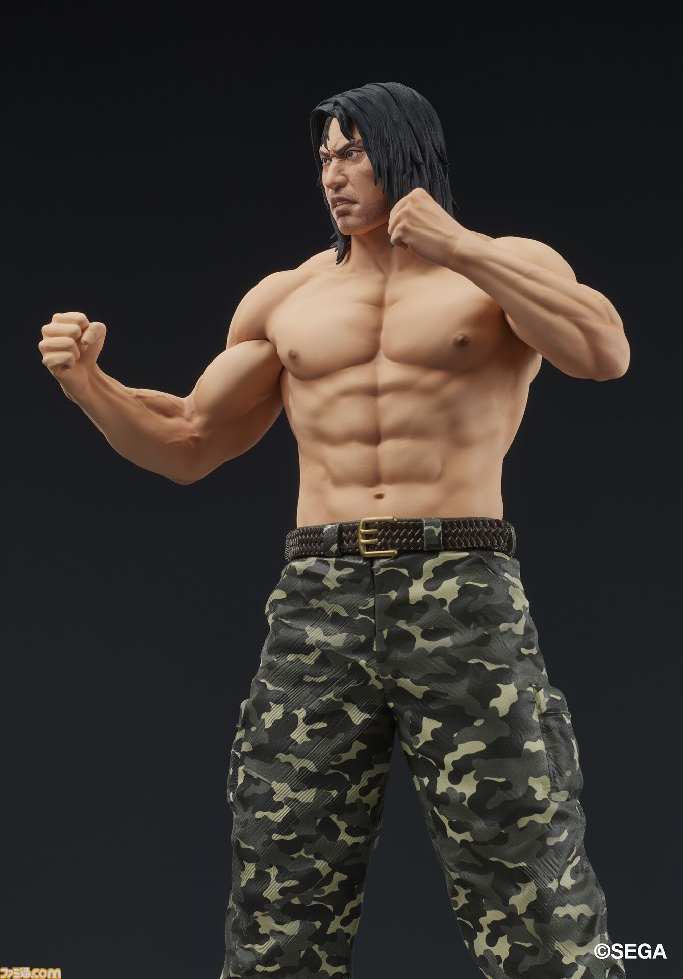 『龍が如く』冴島大河の刺青姿がスタチューフィギュアに。2026年1月に発売、本日（8/8）より予約開始。激昂した表情や虎と笹の刺青を再現
