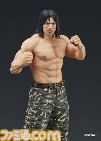 『龍が如く』冴島大河の刺青姿がスタチューフィギュアに。2026年1月に発売、本日（8/8）より予約開始。激昂した表情や虎と笹の刺青を再現