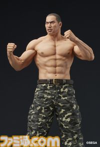 『龍が如く』冴島大河の刺青姿がスタチューフィギュアに。2026年1月に発売、本日（8/8）より予約開始。激昂した表情や虎と笹の刺青を再現