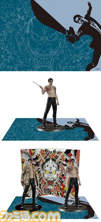 『龍が如く』冴島大河の刺青姿がスタチューフィギュアに。2026年1月に発売、本日（8/8）より予約開始。激昂した表情や虎と笹の刺青を再現