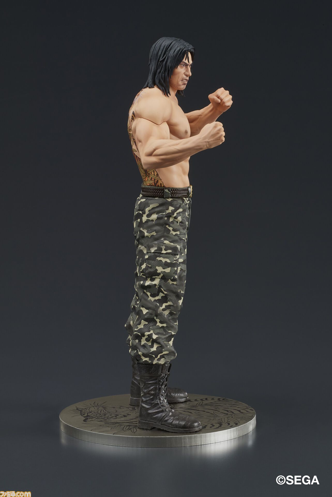 龍が如く フィギュアセット 大人気ゲーム『龍が如く』シリーズより、 冴島大河の刺青姿が