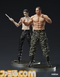 『龍が如く』冴島大河の刺青姿がスタチューフィギュアに。2026年1月に発売、本日（8/8）より予約開始。激昂した表情や虎と笹の刺青を再現