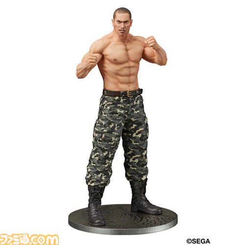 『龍が如く』冴島大河の刺青姿がスタチューフィギュアに。2026年1月に発売、本日（8/8）より予約開始。激昂した表情や虎と笹の刺青を再現