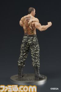 『龍が如く』冴島大河の刺青姿がスタチューフィギュアに。2026年1月に発売、本日（8/8）より予約開始。激昂した表情や虎と笹の刺青を再現