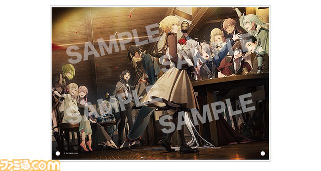 『終遠のヴィルシュ -EpiC:lycoris-』公式ビジュアルファンブックのエビテンDXパックが予約受付中。イヴやアンクゥの描き下ろしグッズが付属