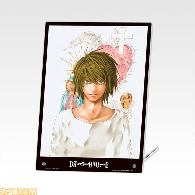 『デスノート』鎌を持つ“夜神月”、おなじみの座り方の“L”と表紙イラストをイメージしたフィギュアが登場。新作一番くじの賞品が先行公開