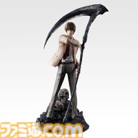 『デスノート』鎌を持つ“夜神月”、おなじみの座り方の“L”と表紙イラストをイメージしたフィギュアが登場。新作一番くじの賞品が先行公開