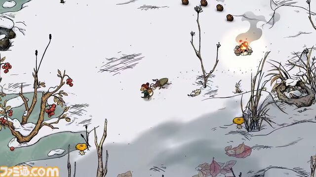 『Winter Burrow』が今冬配信開始予定。故郷をなくしたネズミが極寒の冬を生き抜くサバイバルクラフトゲーム【インディーワールド】