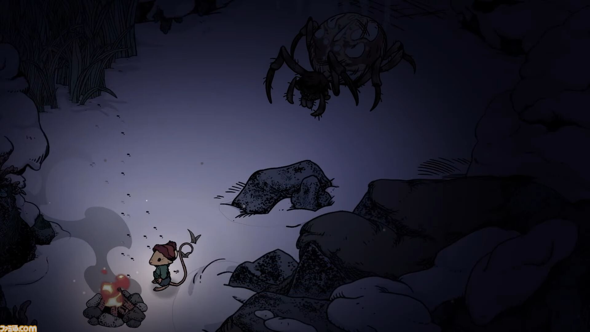 『Winter Burrow』が今冬配信開始予定。故郷をなくしたネズミが極寒の冬を生き抜くサバイバルクラフトゲーム【インディーワールド】