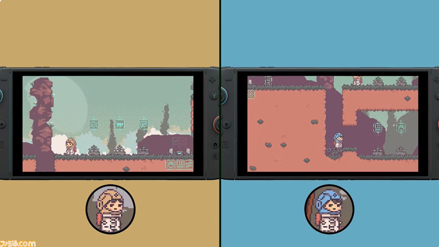 『違う星のぼくら』がSwitch2とSwitch向けに本日（8/7）配信開始。ふたりプレイ専用の“目的秘匿型”パズルアドベンチャー【インディーワールド】