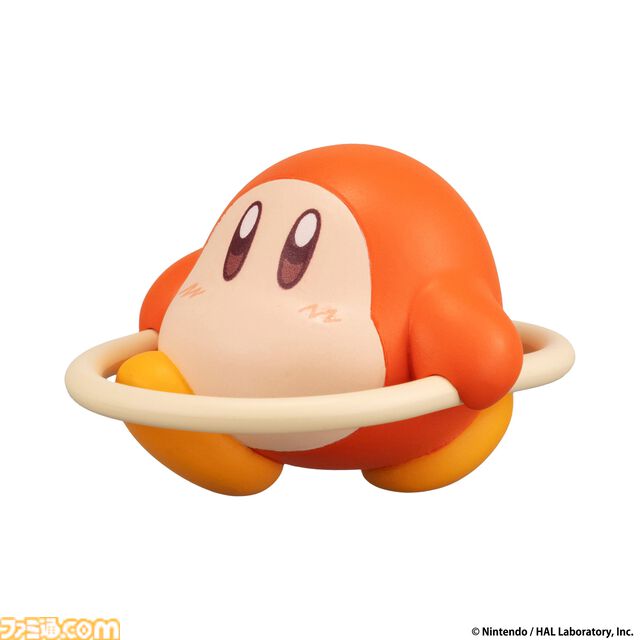 『星のカービィ』カービィが駅員さんに。電車ごっこをするワドルディやワドルドゥたちがフィギュア化。5月中旬よりガシャポンで発売
