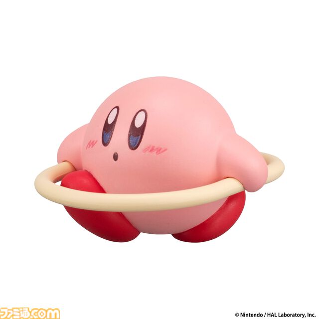 『星のカービィ』カービィが駅員さんに。電車ごっこをするワドルディやワドルドゥたちがフィギュア化。5月中旬よりガシャポンで発売