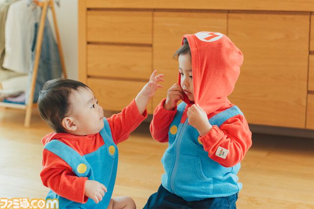 『マリオ』子ども向け新シリーズ“マイマリオ”発表。『マリオ64』タイトル画面風の顔引っ張りえほんやアプリが登場。つみきはamiiboにも