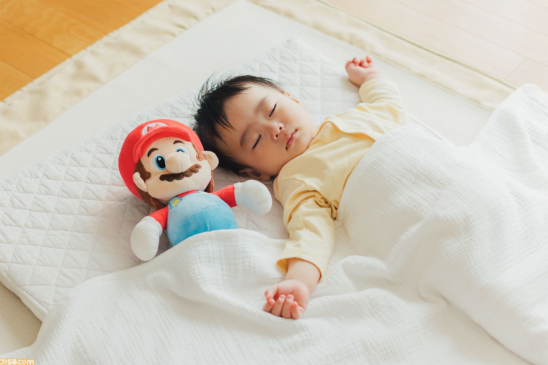 『マリオ』子ども向け新シリーズ“マイマリオ”発表。『マリオ64』タイトル画面風の顔引っ張りえほんやアプリが登場。つみきはamiiboにも