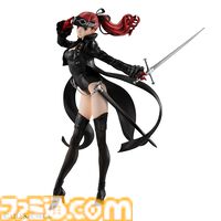 【P5R】『ペルソナ5ザ・ロイヤル』芳澤かすみの怪盗服姿のフィギュアが再販。仮面の下から覗く表情なども再現可能。特典としてA3タペストリーも付