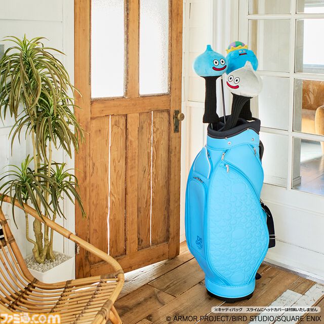 『ドラクエ』スライムのゴルフボール、クリップマーカー、キャディバッグなどがゴルフ用品ブランド“DRAGON QUEST GOLF”から登場。e-STOREで予約受付中