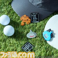 『ドラクエ』スライムのゴルフボール、クリップマーカー、キャディバッグなどがゴルフ用品ブランド“DRAGON QUEST GOLF”から登場。e-STOREで予約受付中