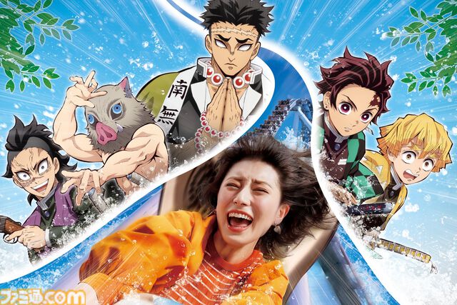 USJに『鬼滅の刃』の完全新作コースターが期間限定で登場。鬼に襲われた刀鍛冶の里を駆け抜けるVRコースターや柱稽古に挑戦するパークオリジナルのストーリーコースター